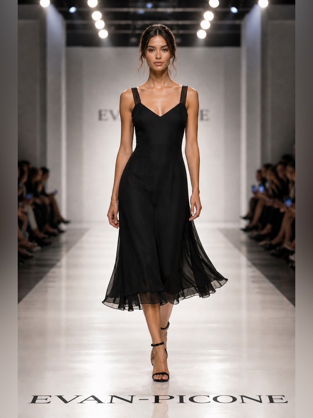Evan Picone Black Dress